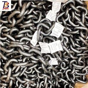 9 * 27 mm hoge sterkte G80 gelegeerd staal zwart oxide schakelketting