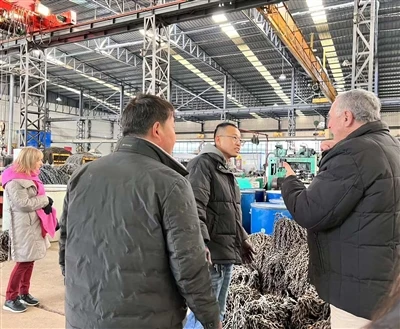 Welkom buitenlandse vrienden om onze fabriek te bezoeken om samenwerking te b...